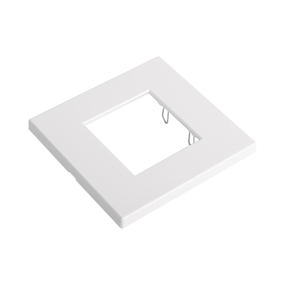 Marco Embellecedor Individual / 91 x 85 x 7 mm / Apertura 44 x 44 mm / Compatible con 10+ Módulos Helpnex / IP / PoE
