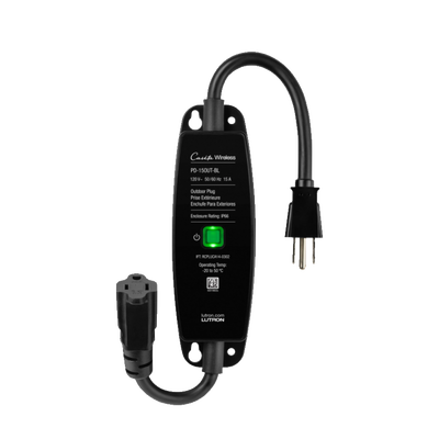 Plug Inteligente para Exterior / IP66 Intemperie / 15A 120V / Control por Voz y Geofencing / Escenas y Calendarios / Caseta Wireless