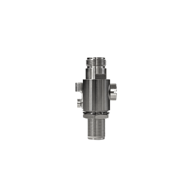 Protector Contra Descargas Eléctricas / Rango de Frecuencia de DC a 5.8 GHz / Impedancia 50Ω / Protección Bidireccional / Tubo de Descarga de Gas 90V Reemplazable / Conectores N hembra