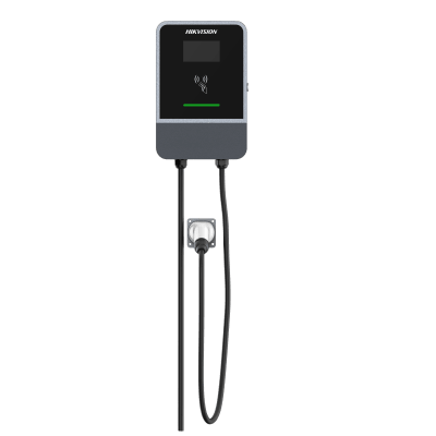 Estación de Carga para Vehículos Eléctricos / 32 A / 7 kW / Conector Tipo 2 (IEC 62196) / 230 V Monofásico / Pantalla LCD 4.3 in / Cable 5 m / Plug and Play / APP Móvil / RFID / IP55 e IK10