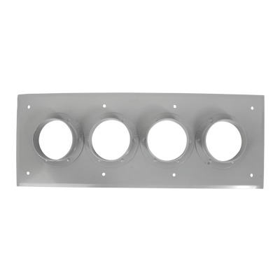 Placas Pasamuro con Capacidad de 4 Botas de 4