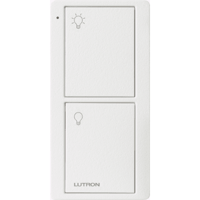 Control remoto PICO 2 botones encender, apagar, complemente con un switch on/off, Caseta, RA2, RadioRa2