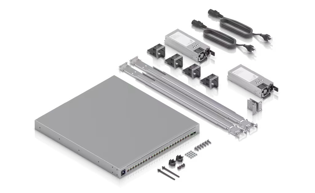 Contenido del paquete ECS-24-PoE