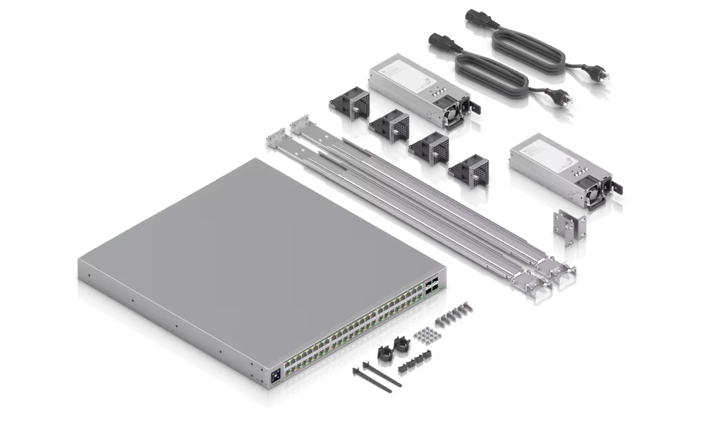Contenido del paquete ECS-48-PoE
